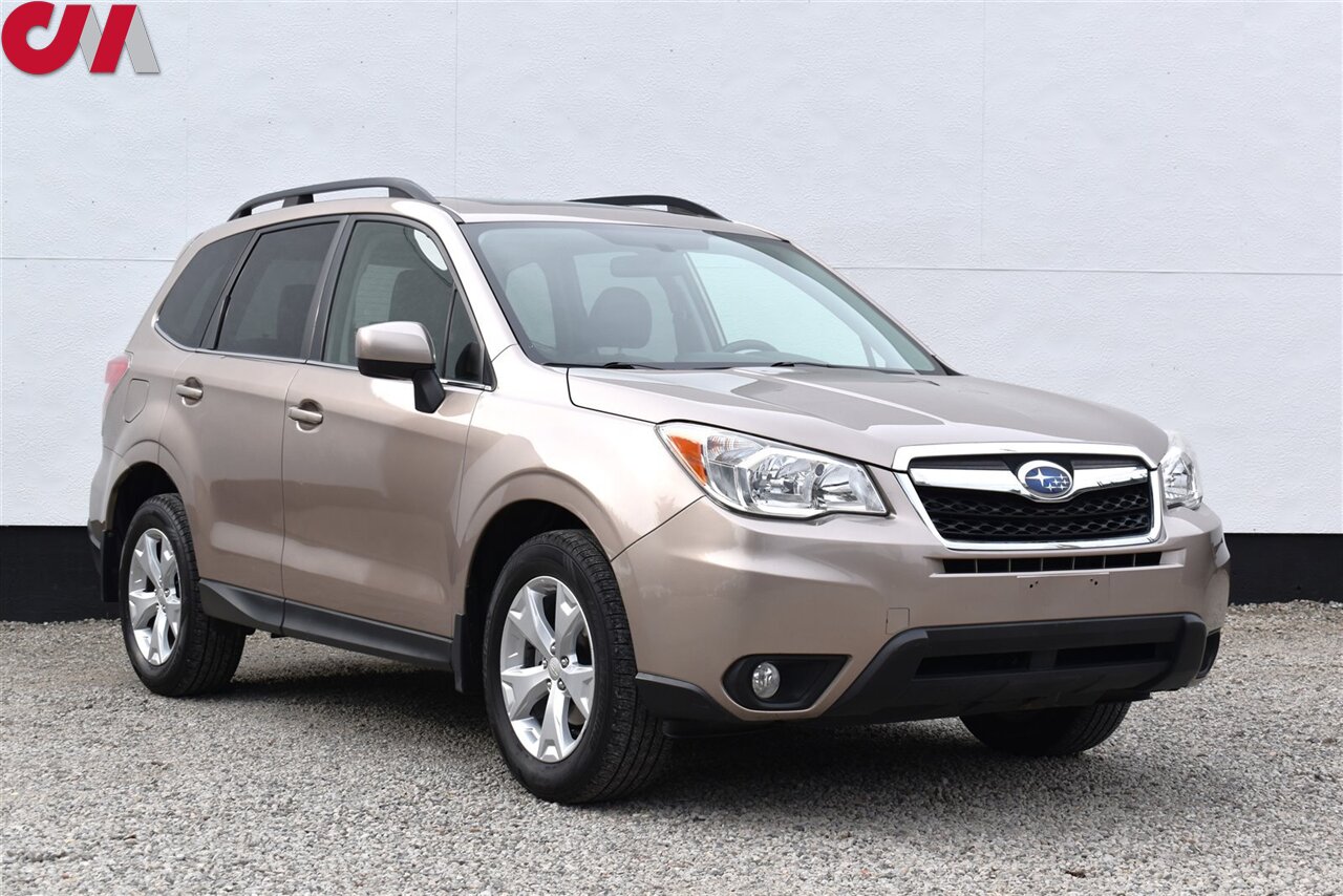 2015 Subaru Forester 2.5i Limited  AWD 4dr Wagon! X-Mode! Back-Up Camera! Bluetooth w/ Steering Wheel Controls! Cruise Control! Heated Leather Seats! Power Liftgate w/ Memory Height! All Weather Mats! - Photo 1 - Portland, OR 97266