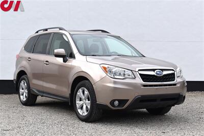2015 Subaru Forester 2.5i Limited  AWD 4dr Wagon! X-Mode! Back-Up Camera! Bluetooth w/ Steering Wheel Controls! Cruise Control! Heated Leather Seats! Power Liftgate w/ Memory Height! All Weather Mats! Wagon