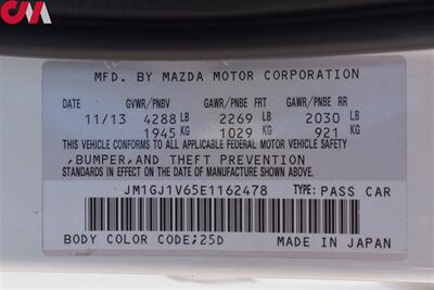 2014 Mazda Mazda6 i Touring  4dr Sedan! 26 City MPG! 38 Hwy MPG! Back Up Camera! Blind Spot Monitor! Rear Collision Warning! Brake Assist and Hill Hold Control! Bluetooth! Traction Control! - Photo 30 - Portland, OR 97266
