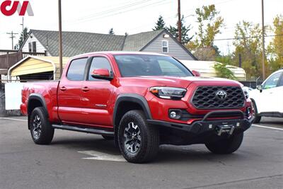 2022 Toyota Tacoma TRD Off-Road  4x4 4dr Double Cab 6.1 ft LB**BY APPOINTMENT ONLY**Back-Up Cam w/ Bird's Eye View! Blind Spot Monitor! GPS Nav! Park Assist! 4H & 4L! Heated Seats! Sunroof! Winch! Bed Cover! - Photo 1 - Portland, OR 97266