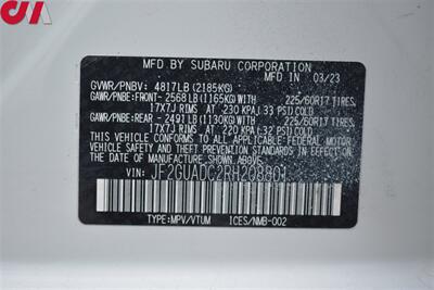 2024 Subaru Crosstrek Premium  AWD 4dr Crossover! X-Mode! SI-Drive! EyeSight Assist Tech! Back Up Cam! Apple CarPlay! Android Auto! Heated Seats! Sunroof! All Weather Mats! - Photo 31 - Portland, OR 97266