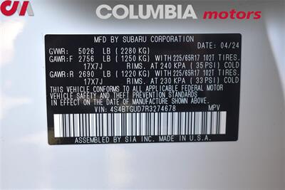 2024 Subaru Outback Wilderness AWD 4dr CrossoverEyeSight Assist! X-Mode! Back-Up Cam! Adaptive Cruise Control! Apple CarPlay/Android Auto! Full Heated Leather Seats! Power Liftgate! Roof Rails! - Photo 33 - Portland, OR 97266