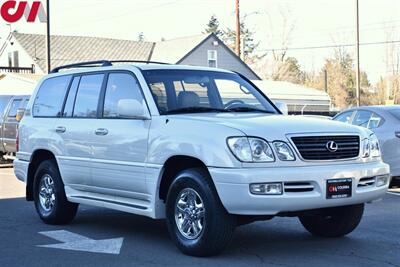 1999 Lexus LX 470  AWD 4dr SUV AWD 4dr SUV 8 Passenger! Leather Heated Seats! Sunroof! Rear Entertainment! Tow-Package! Side Rails! Hydropneumatic Adjustable Height Control Susp! - Photo 1 - Portland, OR 97266