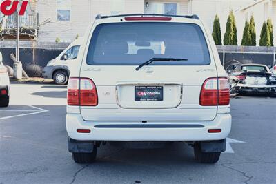 1999 Lexus LX 470  AWD 4dr SUV AWD 4dr SUV 8 Passenger! Leather Heated Seats! Sunroof! Rear Entertainment! Tow-Package! Side Rails! Hydropneumatic Adjustable Height Control Susp! - Photo 4 - Portland, OR 97266