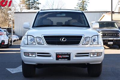 1999 Lexus LX 470  AWD 4dr SUV AWD 4dr SUV 8 Passenger! Leather Heated Seats! Sunroof! Rear Entertainment! Tow-Package! Side Rails! Hydropneumatic Adjustable Height Control Susp! - Photo 7 - Portland, OR 97266