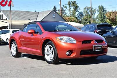 2008 Mitsubishi Eclipse GS  GS 2dr Convertible! MP3, 6-CD Changer, 8 " Subwoofer! Remote Keyless Entry! Back-Up Cam! Smartphone Interface! - Photo 1 - Portland, OR 97266