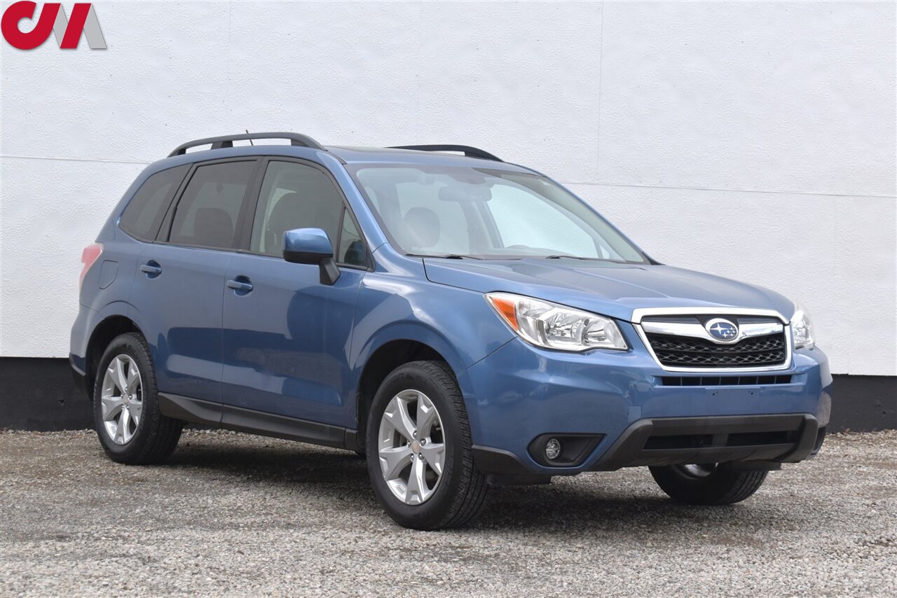 2015 Subaru Forester 2.5i Premium  AWD 4dr Wagon CVT! 2015 Subaru Forester 2.5i AWD 4dr SUV! Symmetrical All-Wheel Drive! X-Mode! Bluetooth Connectivity! Backup Camera! Heated Front Seats! Panoramic Sunroof! Cruise Control! - Photo 1 - Portland, OR 97266