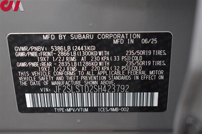 2025 Subaru Forester Touring Hybrid  AWD 4dr Crossover! EyeSight Driver Assist Technology! 360° Surround View Camera! Heated And Ventilated Front Seats! Heated Rear Seats! Apple Carplay! Android Auto! - Photo 37 - Portland, OR 97266