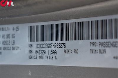 2015 Chrysler 200 C  AWD 4dr Sedan! Self Parking System! Parking Assist! Anti-Collision System! Lane Assist! Rear View Camera! Heated seats! Pano-Sunroof! Bluetooth! Alpine Sound System! All Weather Floor Mats! - Photo 28 - Portland, OR 97266