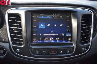 2015 Chrysler 200 C  AWD 4dr Sedan! Self Parking System! Parking Assist! Anti-Collision System! Lane Assist! Rear View Camera! Heated seats! Pano-Sunroof! Bluetooth! Alpine Sound System! All Weather Floor Mats! - Photo 15 - Portland, OR 97266