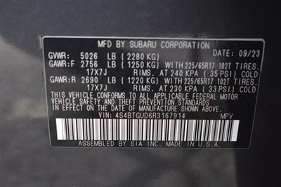 2024 Subaru Outback Wilderness Wagon  AWD 4dr Crossover! Wilderness Off-Road Package! X-Mode! Adaptive Cruise Control! Lane Keep Assist! Lane Departure Warning! Pre-Collision Braking! Blind Spot Detection! Rear Cross Traffic Alert! - Photo 35 - Portland, OR 97266