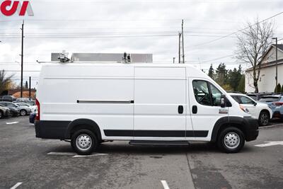 2018 RAM ProMaster 3500 159 WB  3dr High Roof Extended Cargo Van Park-View Back-Up Camera! Ranger Drop Down Ladder Rack, Double Sided! Buyers Diamond Tread Conduit Carrier! - Photo 6 - Portland, OR 97266