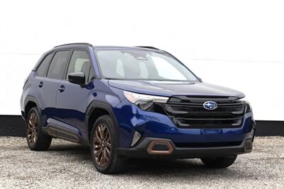 2025 Subaru Forester Sport AWD 4dr Crossover! X-Mode! SI-Drive! EyeSight Assist Tech! Back Up Camera! Apple CarPlay! Android Auto! Pano Sunroof! Heated Leather Seats! Trunk Cargo Cover! - Photo 1 - Portland, OR 97266