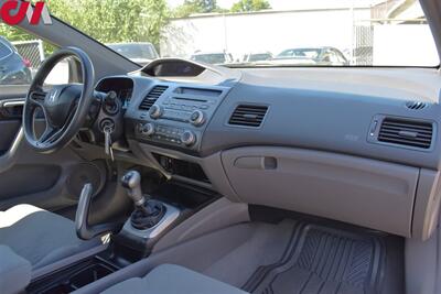 2008 Honda Civic LX  2dr Coupe 5M! Cruise Control! Power Side Mirrors! Two-Tier Instrument Panel w/Blue Backlit Gauges! - Photo 12 - Portland, OR 97266
