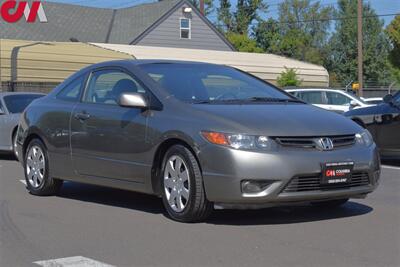 2008 Honda Civic LX  2dr Coupe 5M! Cruise Control! Power Side Mirrors! Two-Tier Instrument Panel w/Blue Backlit Gauges! - Photo 1 - Portland, OR 97266