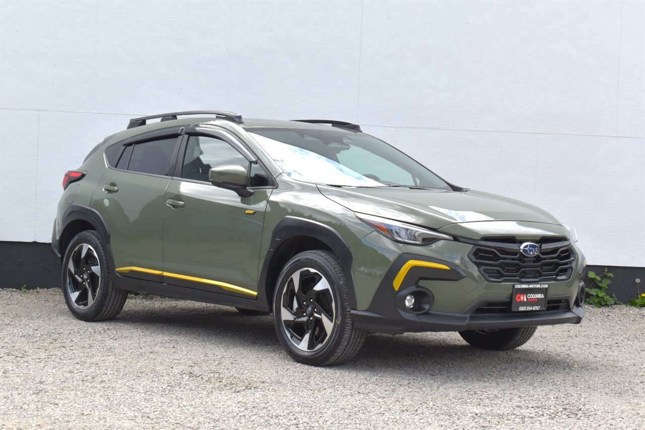 2025 Subaru Crosstrek Sport  AWD 4dr Crossover! X-Mode! SI-Drive! EyeSight Safety Tech! Adaptive Cruise Control! Blind Spot Monitoring! Apple CarPlay & Android Auto! Heated Seats! Backup Camera! Sunroof! - Photo 1 - Portland, OR 97266