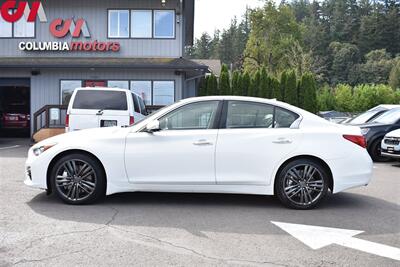 2014 INFINITI Q50 Premium  AWD Sport 4dr Sedan 3 LCD Monitors! Premium Leather Seats! Heated Front Seats! Smart Device Integration! Remote Keyless Entry W/Push Start! Navigation! Back-Up Camera! - Photo 9 - Portland, OR 97266