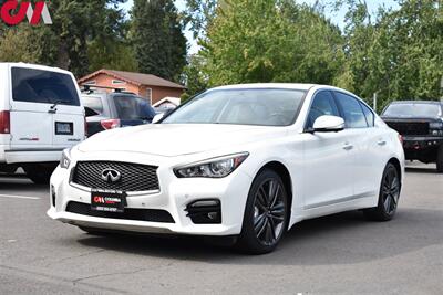 2014 INFINITI Q50 Premium  AWD Sport 4dr Sedan 3 LCD Monitors! Premium Leather Seats! Heated Front Seats! Smart Device Integration! Remote Keyless Entry W/Push Start! Navigation! Back-Up Camera! - Photo 8 - Portland, OR 97266