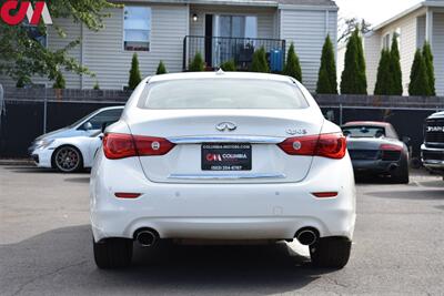 2014 INFINITI Q50 Premium  AWD Sport 4dr Sedan 3 LCD Monitors! Premium Leather Seats! Heated Front Seats! Smart Device Integration! Remote Keyless Entry W/Push Start! Navigation! Back-Up Camera! - Photo 4 - Portland, OR 97266