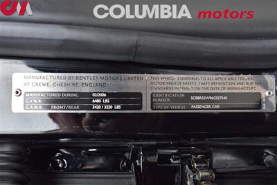 2006 Bentley Continental Flying Spur  AWD 4dr Sedan! +By Appointment Only+  Full Heated & Cooled Leather Seats! Rear Massage Seats! Parking Assist! Adjustable Suspension! Bluetooth! Spacious Trunk & Cabin! - Photo 45 - Portland, OR 97266