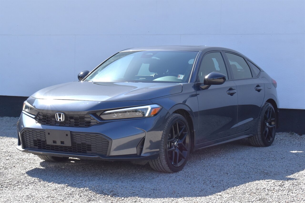 2025 Honda Civic Hybrid Sport Hatchback 4dr! Honda Sensing! Adaptive Cruise Control w/ Low-Speed Follow! Lane Keep Assist! Collision Mitigation Braking! Road Departure Mitigation! Blind Spot Monitoring! Rear Cross Traffic Alert! - Photo 8 - Portland, OR 97266
