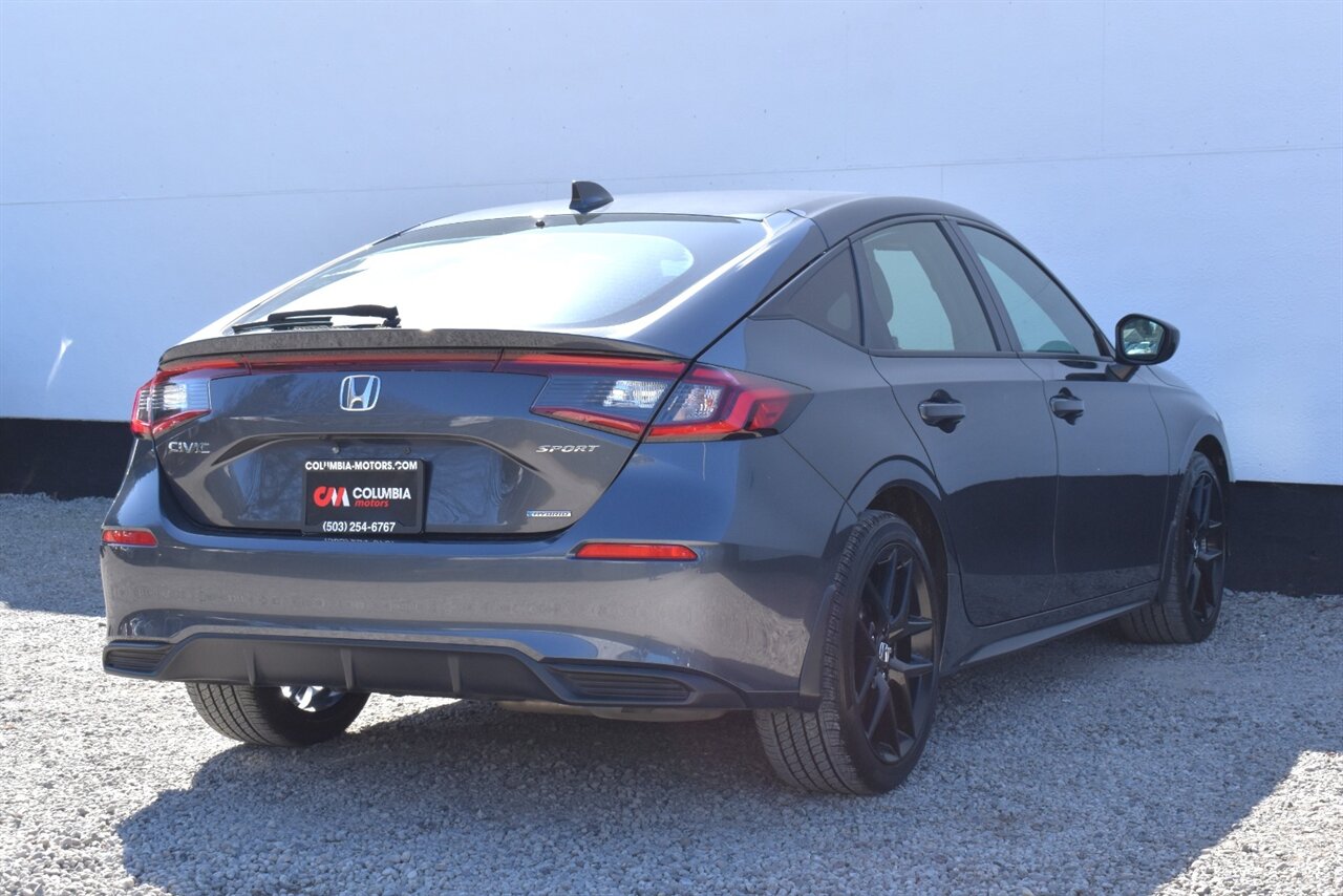2025 Honda Civic Hybrid Sport Hatchback 4dr! Honda Sensing! Adaptive Cruise Control w/ Low-Speed Follow! Lane Keep Assist! Collision Mitigation Braking! Road Departure Mitigation! Blind Spot Monitoring! Rear Cross Traffic Alert! - Photo 5 - Portland, OR 97266