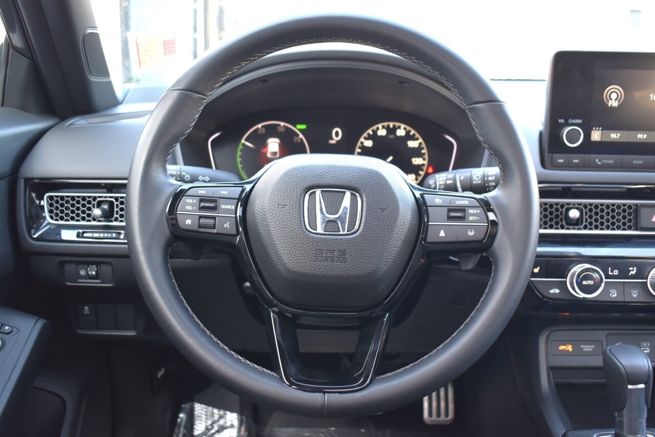 2025 Honda Civic Hybrid Sport Hatchback 4dr! Honda Sensing! Adaptive Cruise Control w/ Low-Speed Follow! Lane Keep Assist! Collision Mitigation Braking! Road Departure Mitigation! Blind Spot Monitoring! Rear Cross Traffic Alert! - Photo 16 - Portland, OR 97266