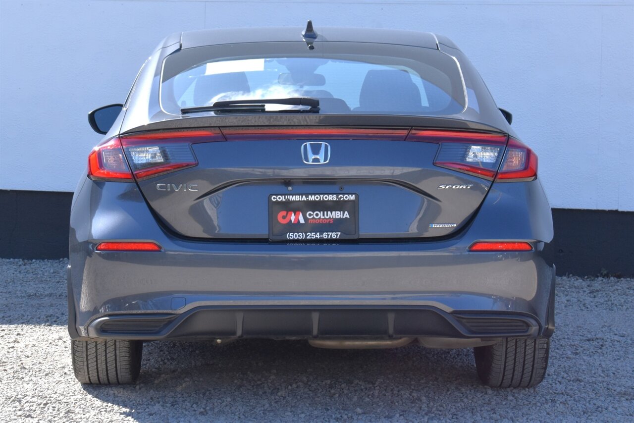2025 Honda Civic Hybrid Sport Hatchback 4dr! Honda Sensing! Adaptive Cruise Control w/ Low-Speed Follow! Lane Keep Assist! Collision Mitigation Braking! Road Departure Mitigation! Blind Spot Monitoring! Rear Cross Traffic Alert! - Photo 4 - Portland, OR 97266