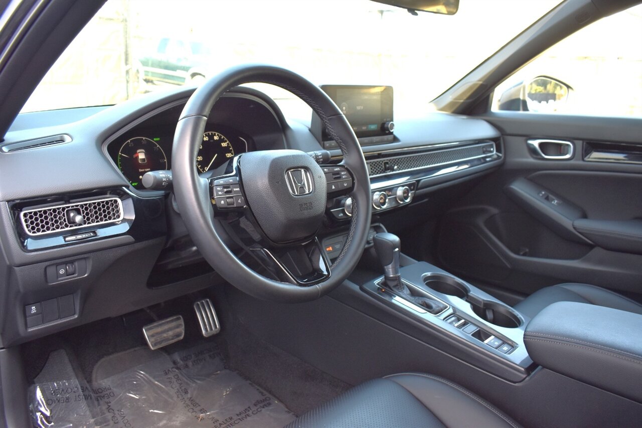 2025 Honda Civic Hybrid Sport Hatchback 4dr! Honda Sensing! Adaptive Cruise Control w/ Low-Speed Follow! Lane Keep Assist! Collision Mitigation Braking! Road Departure Mitigation! Blind Spot Monitoring! Rear Cross Traffic Alert! - Photo 3 - Portland, OR 97266
