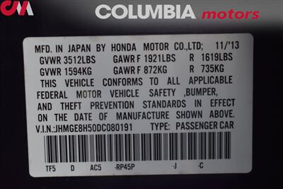 2013 Honda Fit Sport  4dr Hatchback!  27 City MPG! 33 Hwy MPG! Cruise Control! Traction Control! All Weather Floor Matts! - Photo 28 - Portland, OR 97266