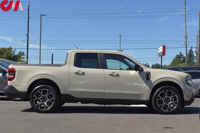 2025 Ford Maverick Lariat  AWD 4dr SuperCrew 4.5 ft. SB! 40 City/34 Hwy MPG! Aerial View Camera System! Blind Spot Monitor! Navigation! Bluetooth! Heated Leather Seats & Heated Steering Wheel! Sunroof! Tow Pkg! - Photo 6 - Portland, OR 97266