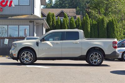 2025 Ford Maverick Lariat  AWD 4dr SuperCrew 4.5 ft. SB! 40 City/34 Hwy MPG! Aerial View Camera System! Blind Spot Monitor! Navigation! Bluetooth! Heated Leather Seats & Heated Steering Wheel! Sunroof! Tow Pkg! - Photo 9 - Portland, OR 97266