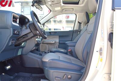 2025 Ford Maverick Lariat  AWD 4dr SuperCrew 4.5 ft. SB! 40 City/34 Hwy MPG! Aerial View Camera System! Blind Spot Monitor! Navigation! Bluetooth! Heated Leather Seats & Heated Steering Wheel! Sunroof! Tow Pkg! - Photo 10 - Portland, OR 97266