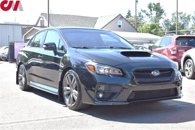 2017 Subaru WRX Limited  4dr Sedan 6-Speed Manual! Performance Design Front Bucket Seats! Back Up Camera! Bluetooth w/Voice Activation! Heated Leather Seats! All Weather Floor Mats! - Photo 1 - Portland, OR 97266