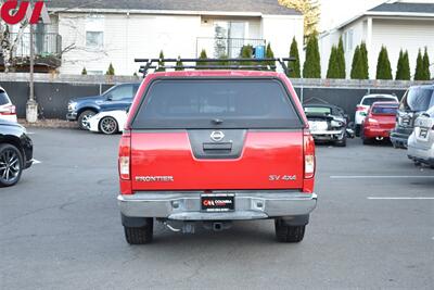 2011 Nissan Frontier SV  4x4 4dr Crew Cab SWB Pickup 5A Tow Pkg! USB/Aux-In!  Cruise Control! Traction Control! ARE Truck Canopy! Cross Bars! - Photo 4 - Portland, OR 97266