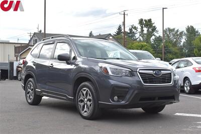 2021 Subaru Forester Premium AWD 4dr CrossoverX-Mode! SI-Drive! EyeSight Assist! Back Up Cam! Apple CarPlay! Android Auto! Heated Seats! Pano-Sunroof! Roof Rails! - Photo 1 - Portland, OR 97266