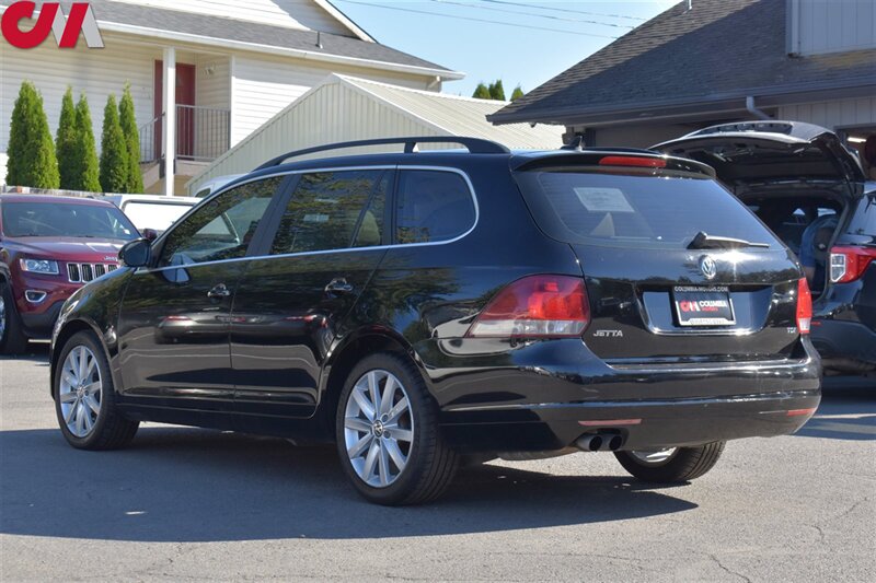 2014 Volkswagen Jetta SportWagen TDI  4dr Wagon 6A w/Sunroof! Bluetooth! Back-Up Camera! Heated & Powered Leather Seats! Roof Rails! Traction Control! Trunk Cargo Cover! 29MPG City! 39MPG Hwy!