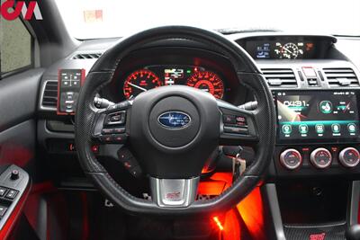 2016 Subaru WRX Sedan 4D STI AWD 2.5L H4 Turbo  AWD 4dr Sedan! 6 Speed Manual! SI-Drive! Back-Up Camera! Bluetooth! Google Maps! Heated Alcantara/Leather Seats! Airlift Performance Suspension! Cold Air Intake & Exhaust! - Photo 24 - Portland, OR 97266