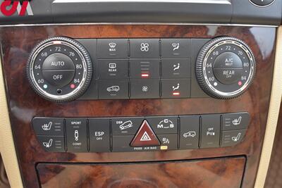 2009 Mercedes-Benz ML 63 AMG  AWD 4MATIC 4dr SUV! Back-Up Cam! Park Assist! Voice Controlled Bluetooth! Adjustable Suspension! Vented & Full Heated Leather Seats! Power Liftgate! - Photo 20 - Portland, OR 97266