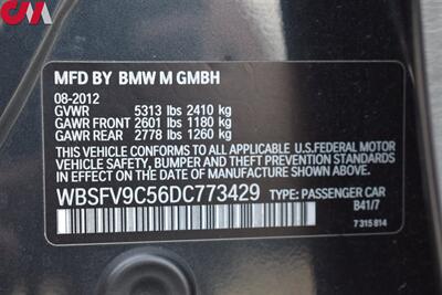 2013 BMW M5  4dr Sedan**BY APPOINTMENT ONLY**Back-Up Cam! Lane Assist! Comfort Access! GPS Nav! Bluetooth! Cooled & Full Heated Leather Seats! Head-Up Display! Sunroof! Power Liftgate! - Photo 37 - Portland, OR 97266