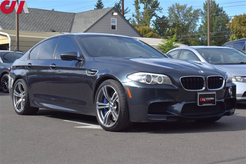 2013 BMW M5  4dr SedanBack-Up Cam! Lane Assist! Comfort Access! GPS Nav! Bluetooth! Cooled & Full Heated Leather Seats! Head-Up Display! Sunroof! Power Liftgate!