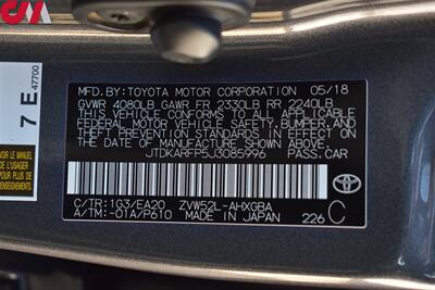 2018 Toyota Prius Prime Premium  4dr Hatchback! 55 City MPG! 53 Hwy MPG! Back Up Cam! Navi! Lane Assist! Collision Mitigation! EV/EV Auto/HV Modes! Heated Leather Seats! Qi-Charger! - Photo 30 - Portland, OR 97266