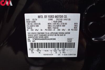 2024 Ford Explorer Police Interceptor Utility  AWD 4dr SUV**BY APPOINTMENT ONLY**Rear View Camera! Parking Assist! Bluetooth w/ Steering Wheel Controls! Deep Snow/Sand Mode! Tow Package! Spotlights! - Photo 33 - Portland, OR 97266