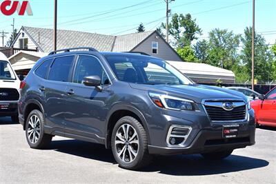 2021 Subaru Forester Limited  AWD 4dr Crossover X-Mode! SI-Drive! EyeSight Driver Assist Tech! Back Up Camera! Navigation! Power Tailgate! Auto-Start/Stop Tech! Panoramic Sunroof! Heated Leather Seats! - Photo 1 - Portland, OR 97266