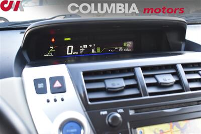 2012 Toyota Prius v Two 4dr Wagon 44 City MPG! 40 Hwy MPG! Back Up Camera! Bluetooth! EV, ECO, PWR Modes! All Weather Floor Mats! Push-Button Engine Start! - Photo 14 - Portland, OR 97266
