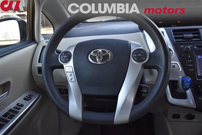 2012 Toyota Prius v Two 4dr Wagon 44 City MPG! 40 Hwy MPG! Back Up Camera! Bluetooth! EV, ECO, PWR Modes! All Weather Floor Mats! Push-Button Engine Start! - Photo 13 - Portland, OR 97266