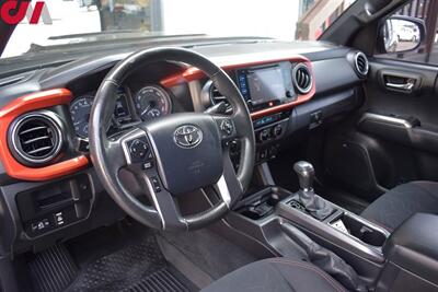 2016 Toyota Tacoma TRD Sport  4x4 4dr Double Cab 6.1 ft LB! Blind Spot Monitor! Parking Assist! Back-Up Camera! Bluetooth! GPS Navigation! Qi Wireless Charger! 4H & 4L! Heated Seats! All Weather Mats! - Photo 3 - Portland, OR 97266