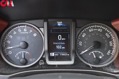 2016 Toyota Tacoma TRD Sport  4x4 4dr Double Cab 6.1 ft LB! Blind Spot Monitor! Parking Assist! Back-Up Camera! Bluetooth! GPS Navigation! Qi Wireless Charger! 4H & 4L! Heated Seats! All Weather Mats! - Photo 18 - Portland, OR 97266