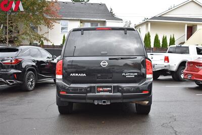 2015 Nissan Armada Platinum  4x4 Platinum 4dr SUV **BY APPOINTMENT ONLY** Back-Up Camera! Power Liftgate Rear! Leather Seats! Heated Seats & Steering Wheel! Bluetooth! Navi! Tow Mode! Hitch Insert! - Photo 4 - Portland, OR 97266