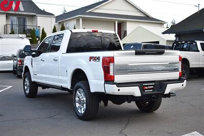 2019 Ford F-250 Super Duty Platinum  4x4 4dr Crew Cab 6.8 ft. SB PickUp **BY APPOINTMENT ONLY** Back-up Cam! Front & Rear Leather Heated Seats! Tow Ready! Tail Gate Step Frame! Momento M6 Front & Rear Dash Cam!